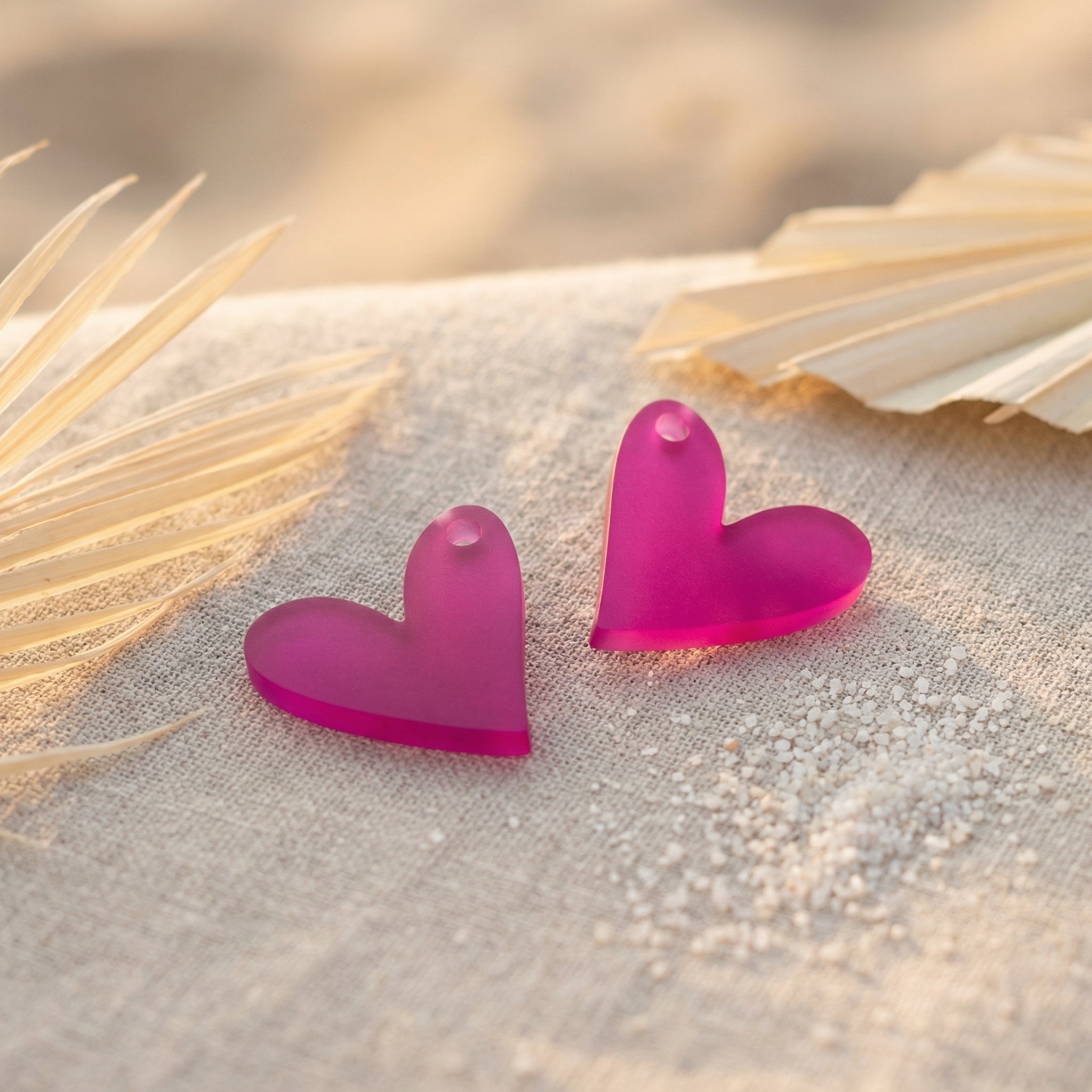 Mix & Match Herz-Wechselanhänger „Pink Glow“