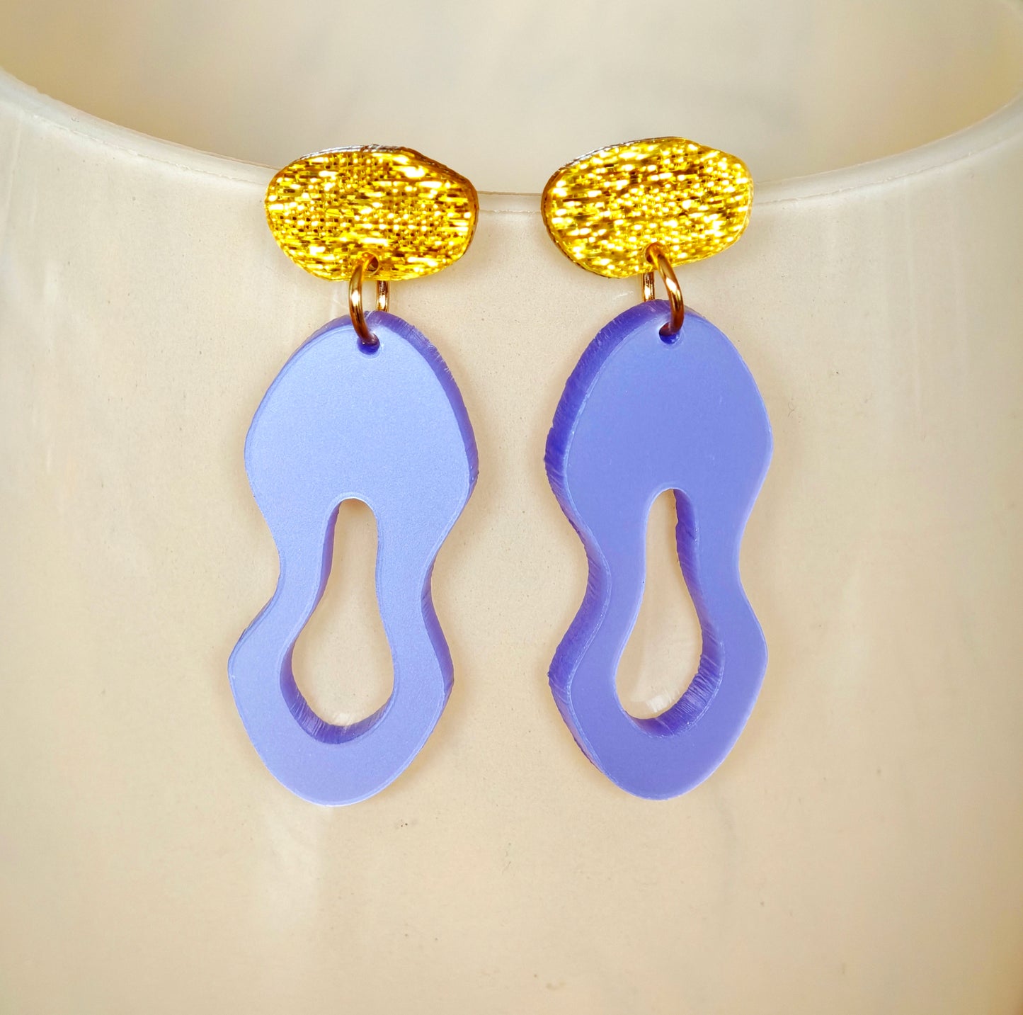 Ohrring Candy Loop purple