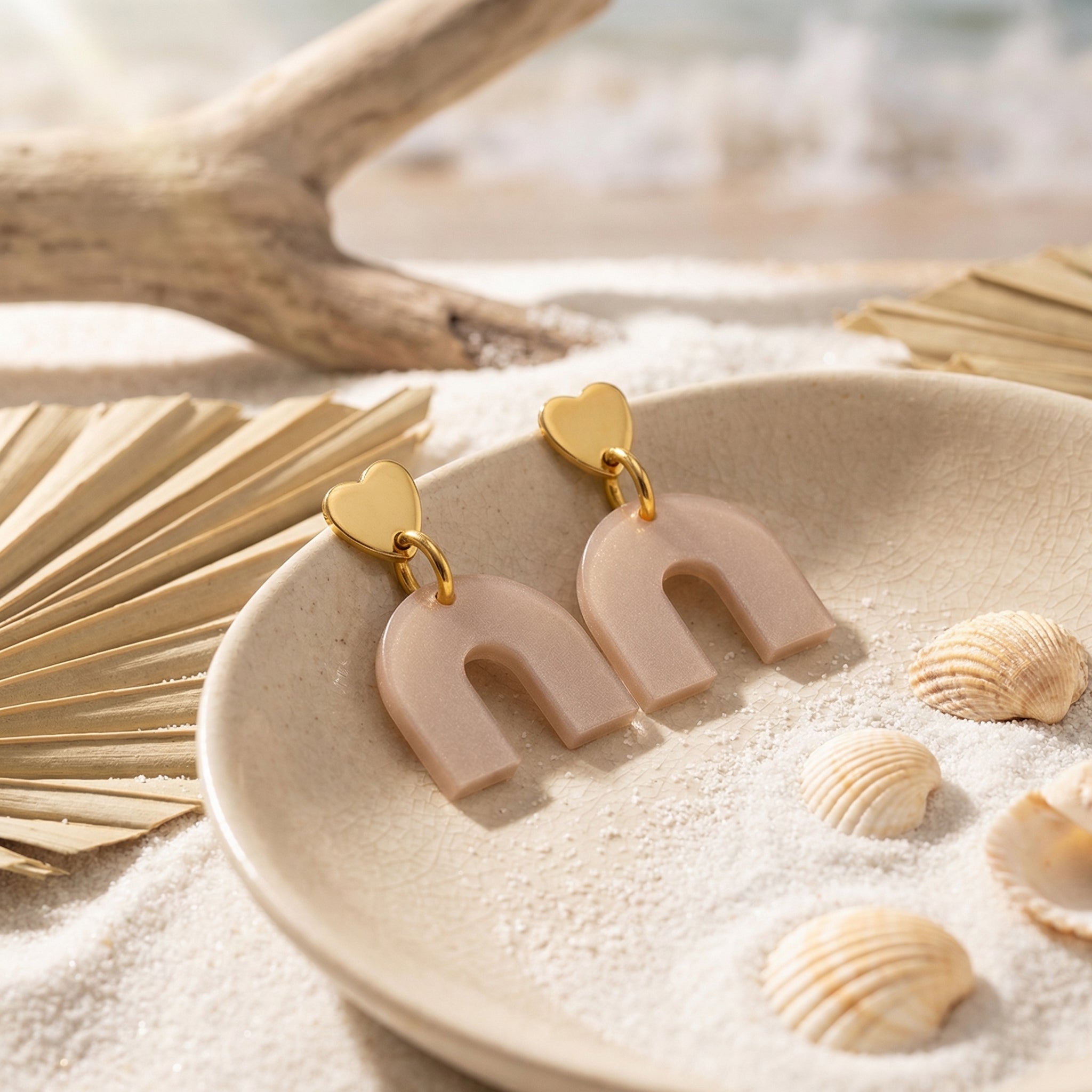 Ohrring Rainbow Echo Herz