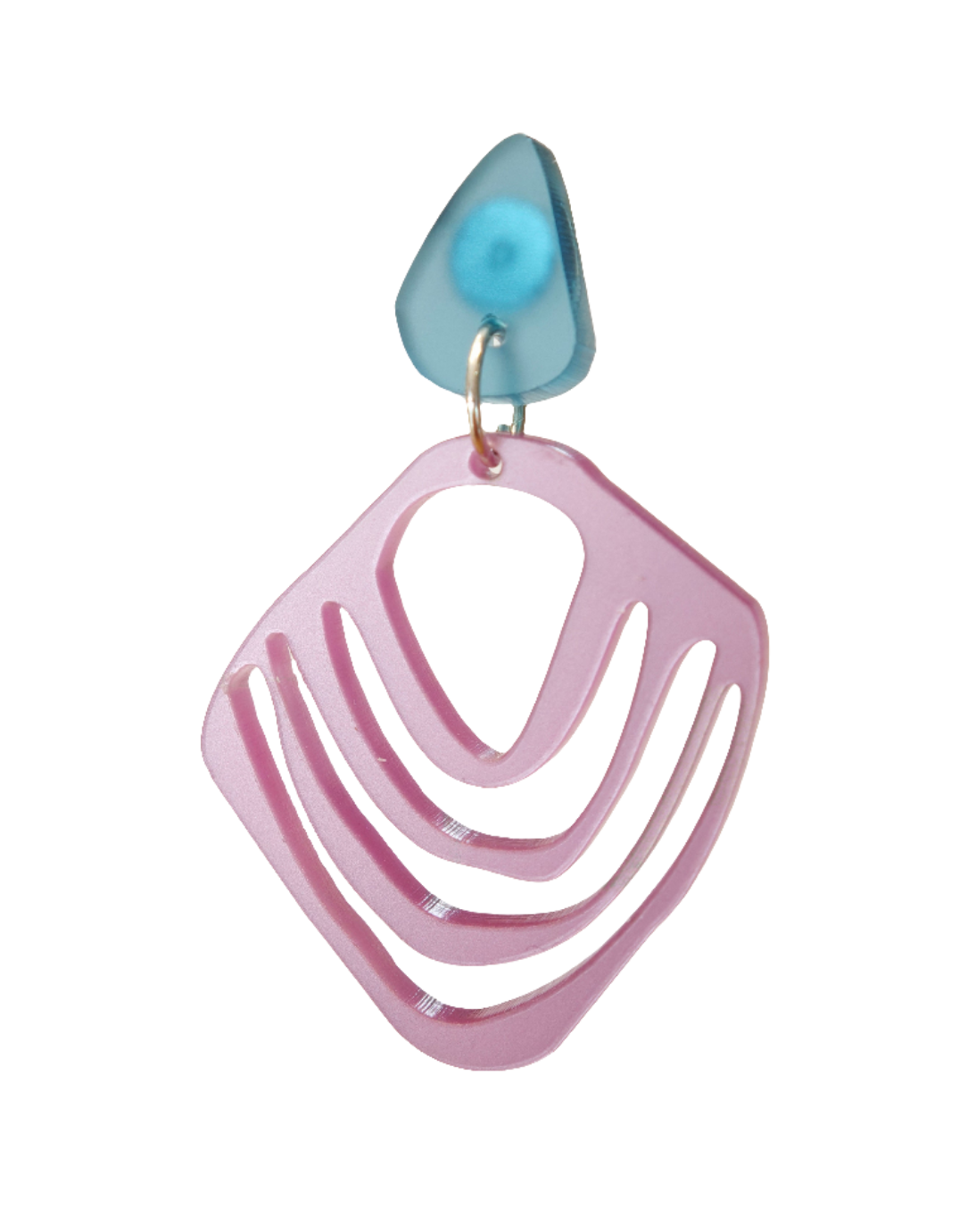 Ohring Coral Lines pink & blue