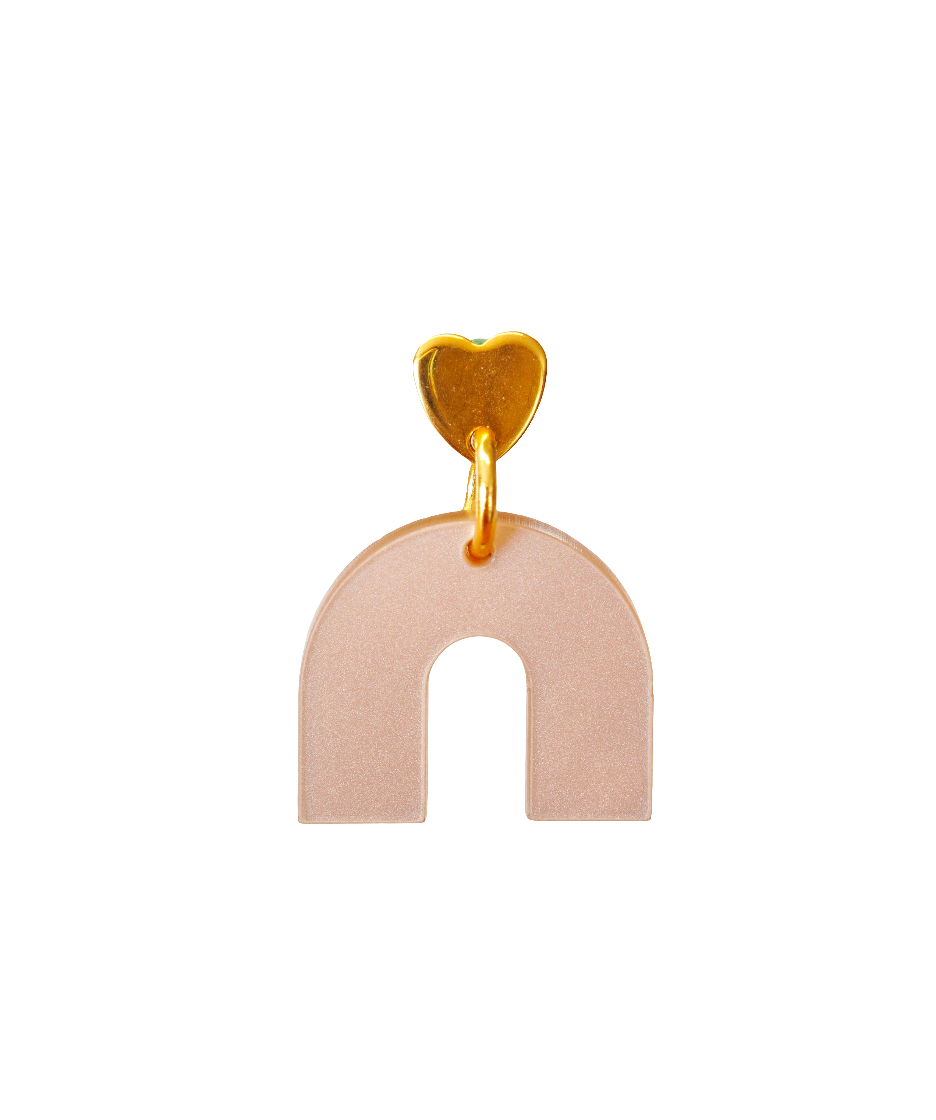 Ohrring Rainbow Echo Herz