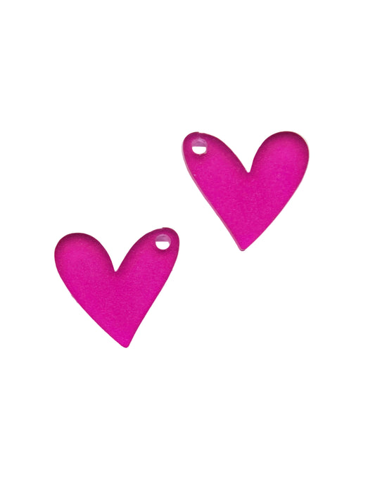 Mix & Match Herz-Wechselanhänger „Pink Glow“