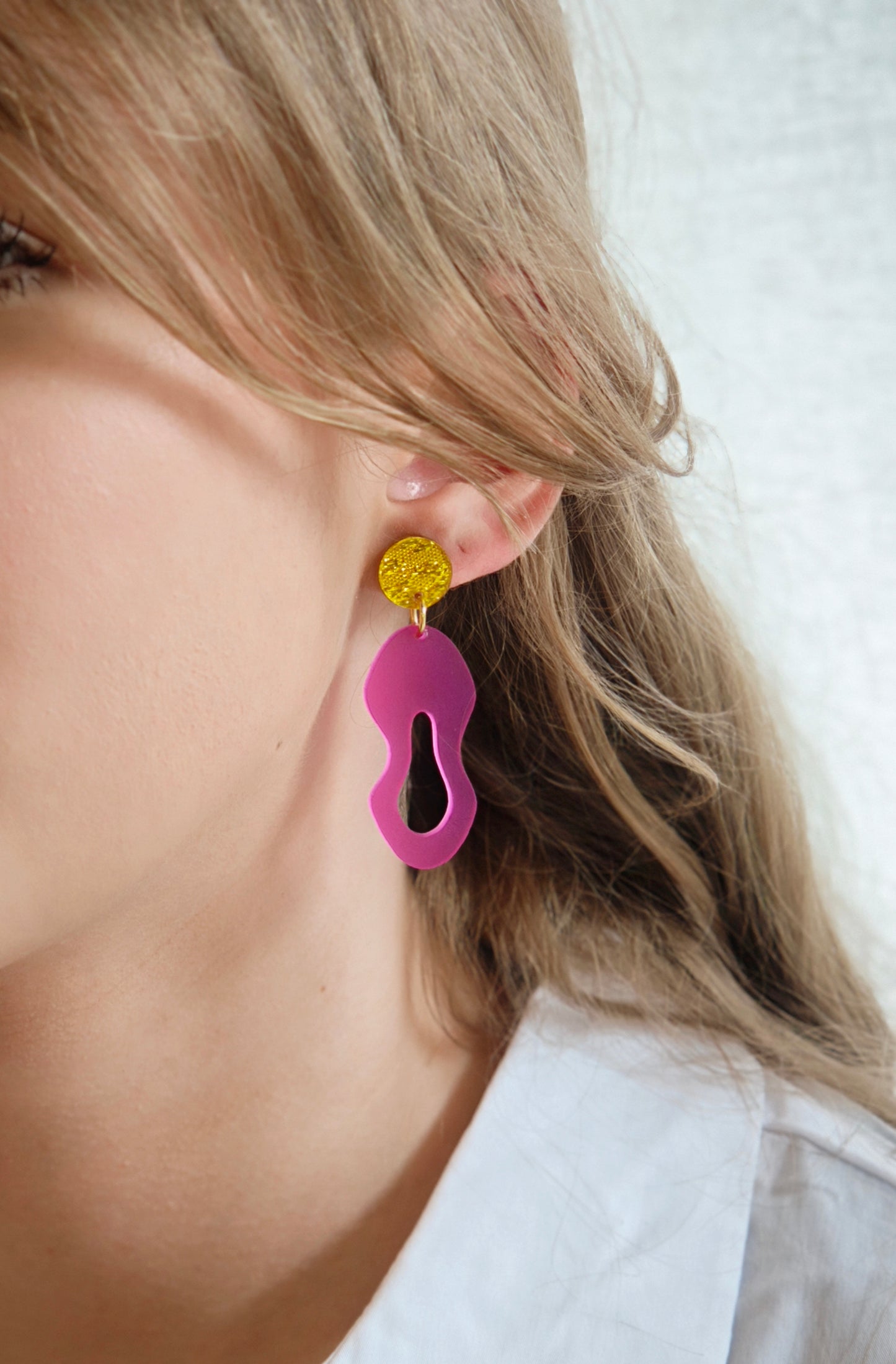 Ohrring Candy Loop pink