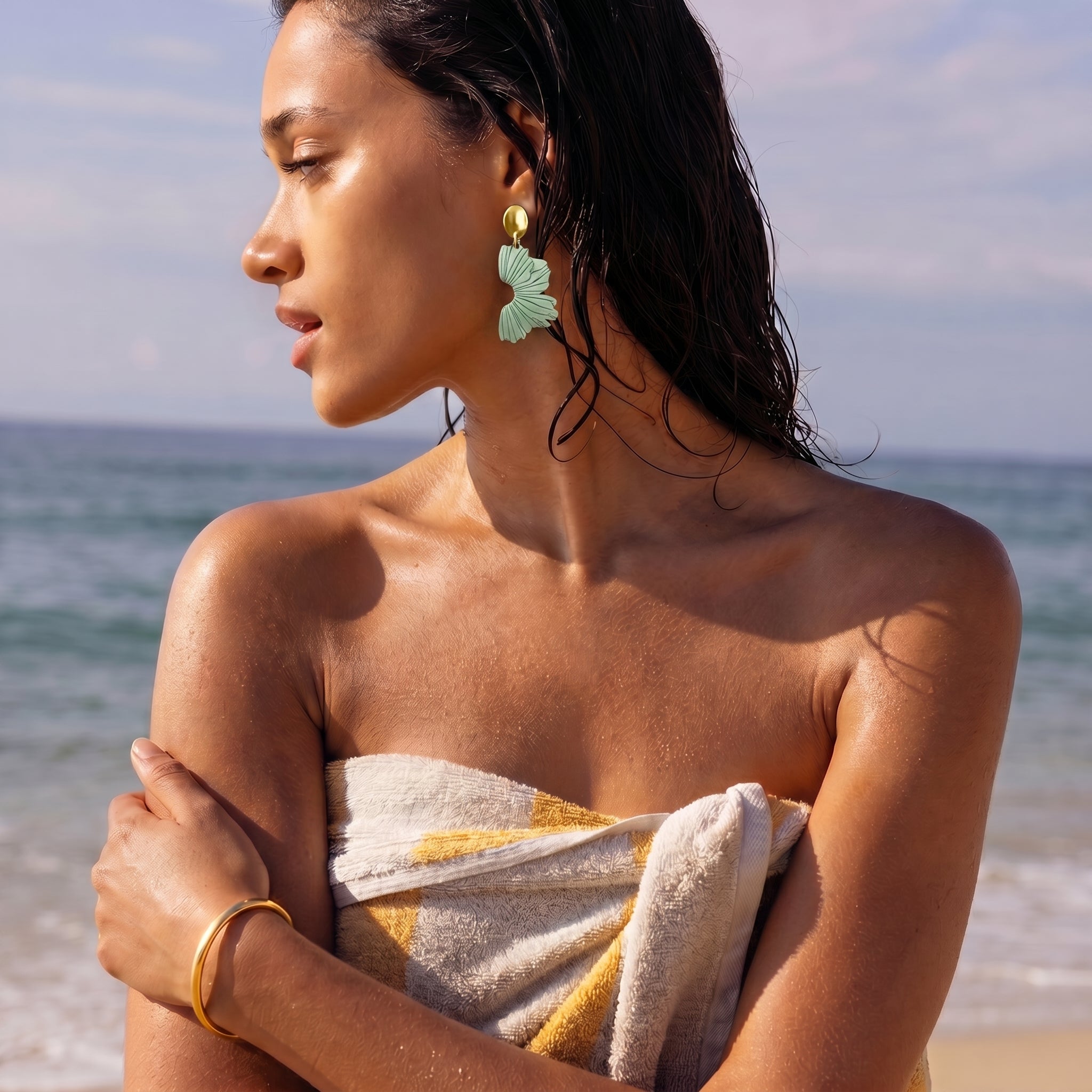 Hibiskus Creole | Metallic Mint